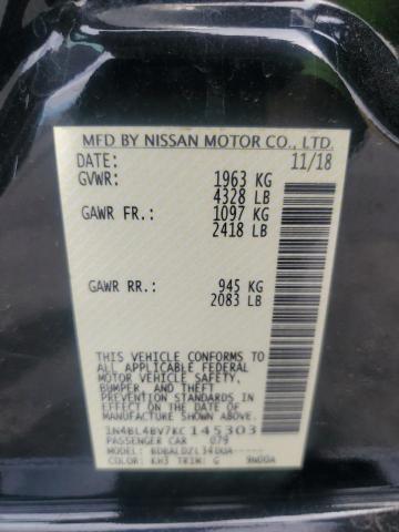 2019 Nissan Altima s