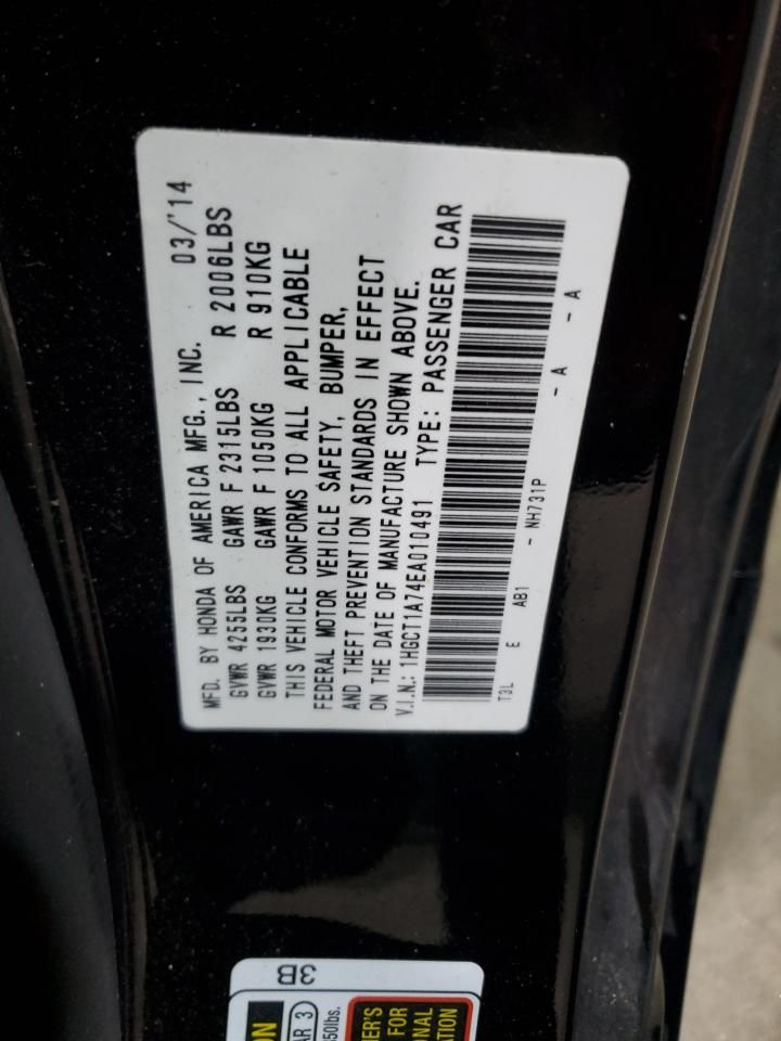 2014 Honda Accord ex