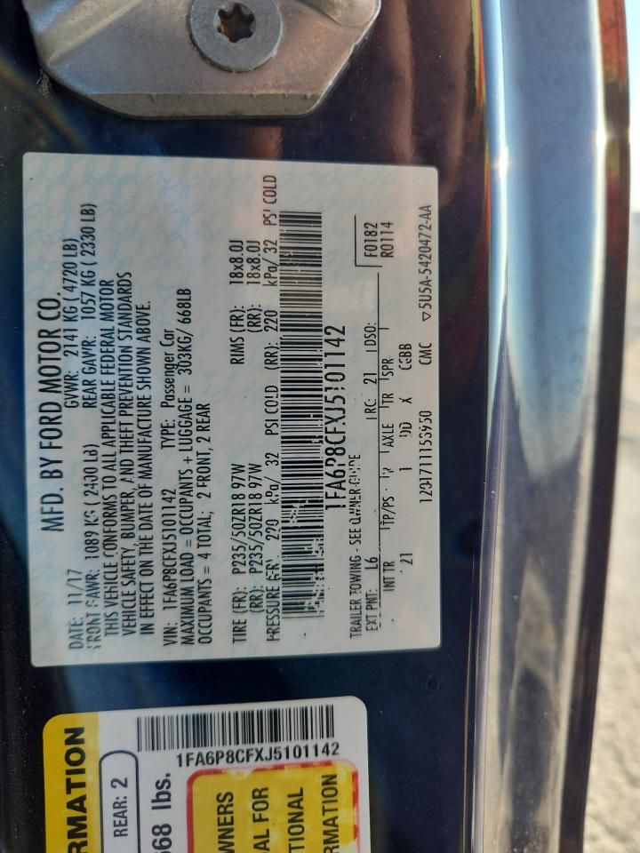 2018 Ford Mustang gt