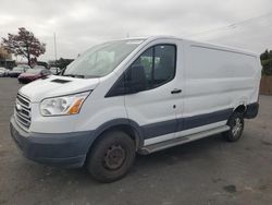 Salvage trucks for sale at San Martin, CA auction: 2018 Ford Transit Delivery Van