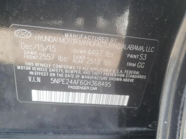 2016 Hyundai Sonata SE