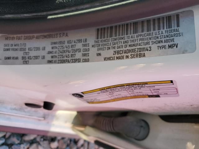 2014 Fiat 500l Trekking