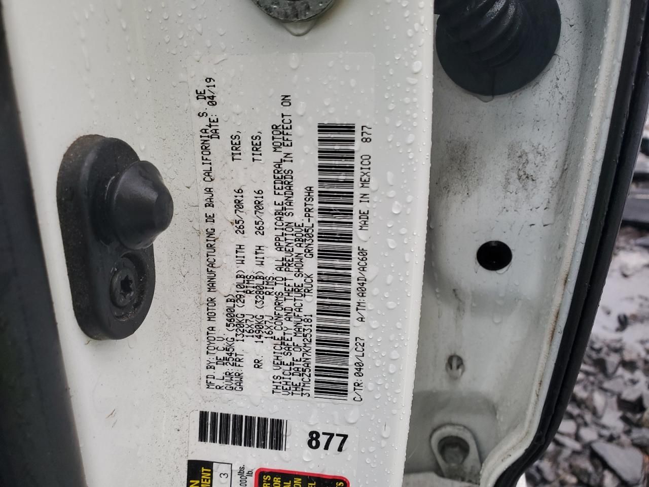 2019 Toyota Tacoma Double cab