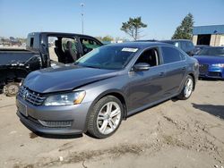 Vehiculos salvage en venta de Copart Woodhaven, MI: 2015 Volkswagen Passat SE