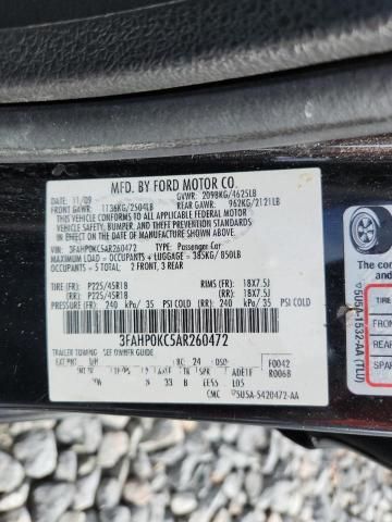2010 Ford Fusion Sport