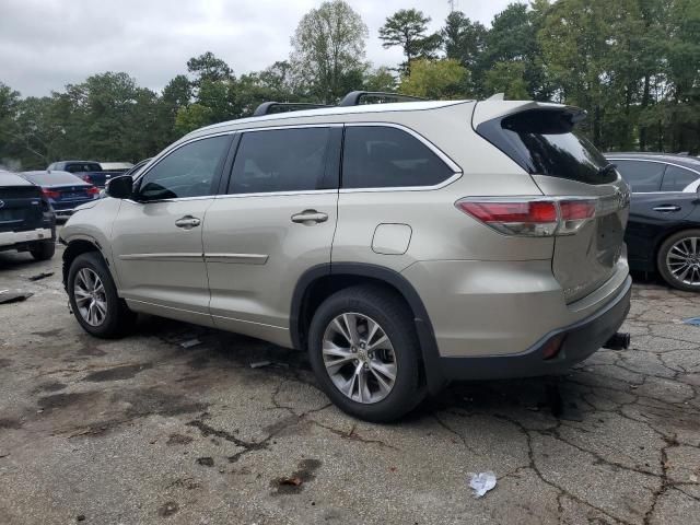 2015 Toyota Highlander XLE