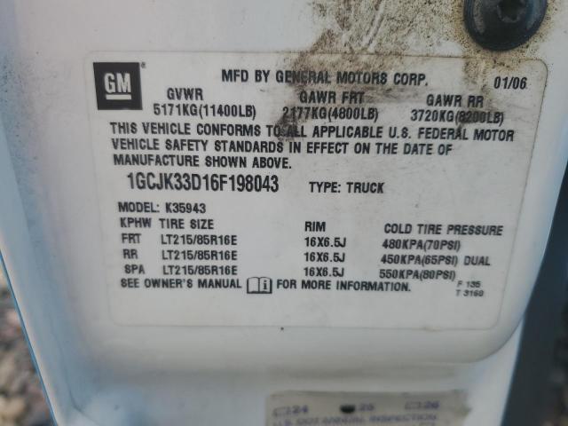 2006 Chevrolet Silverado K3500