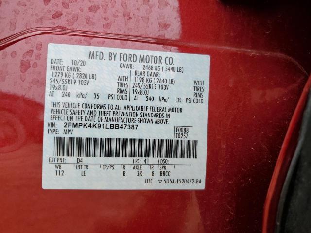 2020 Ford Edge Titanium