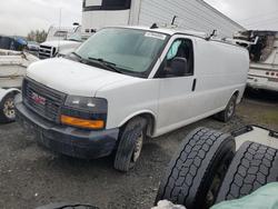 Salvage trucks for sale at Eugene, OR auction: 2020 GMC Savana G3500