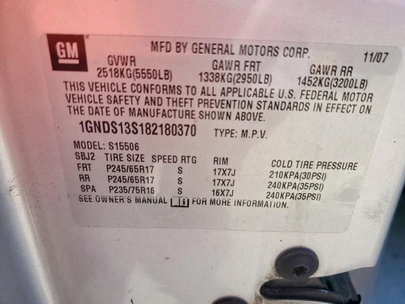 2008 Chevrolet Trailblazer ls