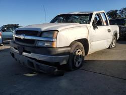 Salvage trucks for sale at Sacramento, CA auction: 2003 Chevrolet Silverado C1500