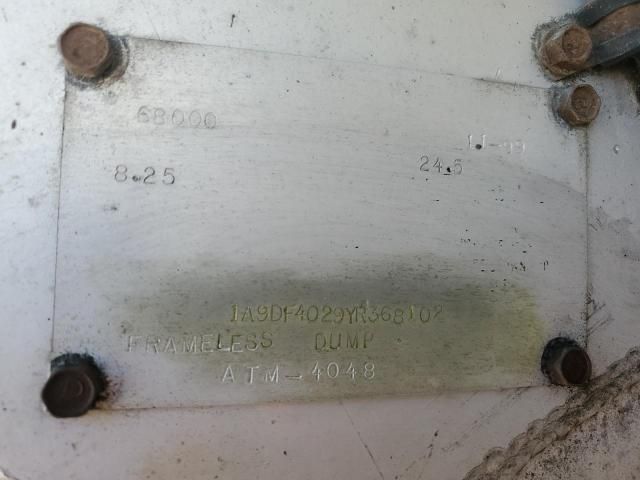 2000 Unknown 2000 END Dump Trailer