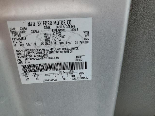 2006 Ford F150 Supercrew