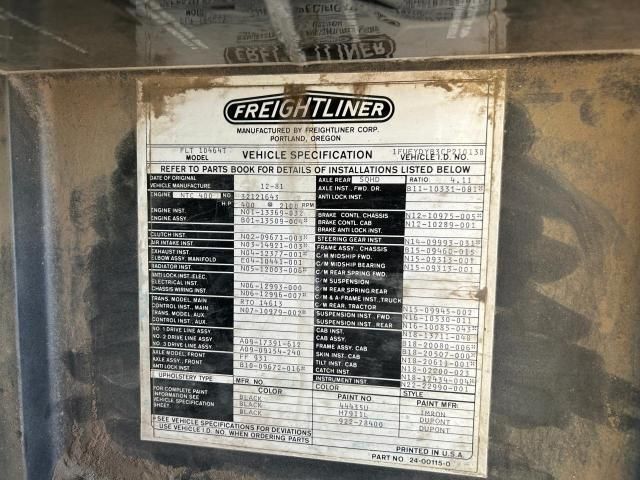 1982 Freightliner COE Semi Truck