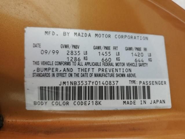 2000 Mazda MX-5 Miata Base