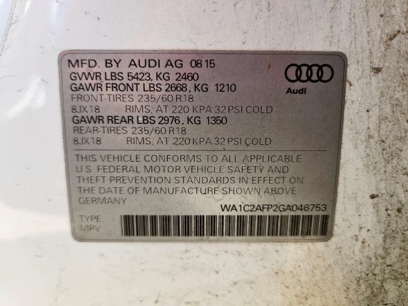 2016 Audi Q5 Premium
