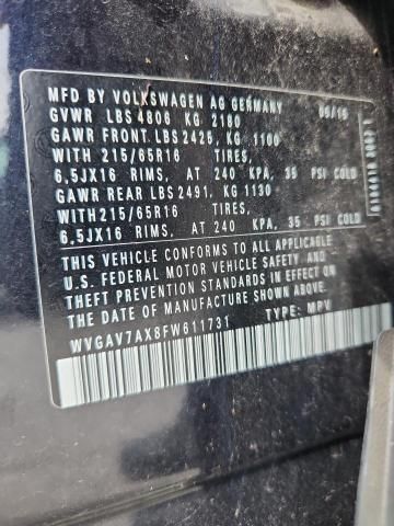 2015 Volkswagen Tiguan S