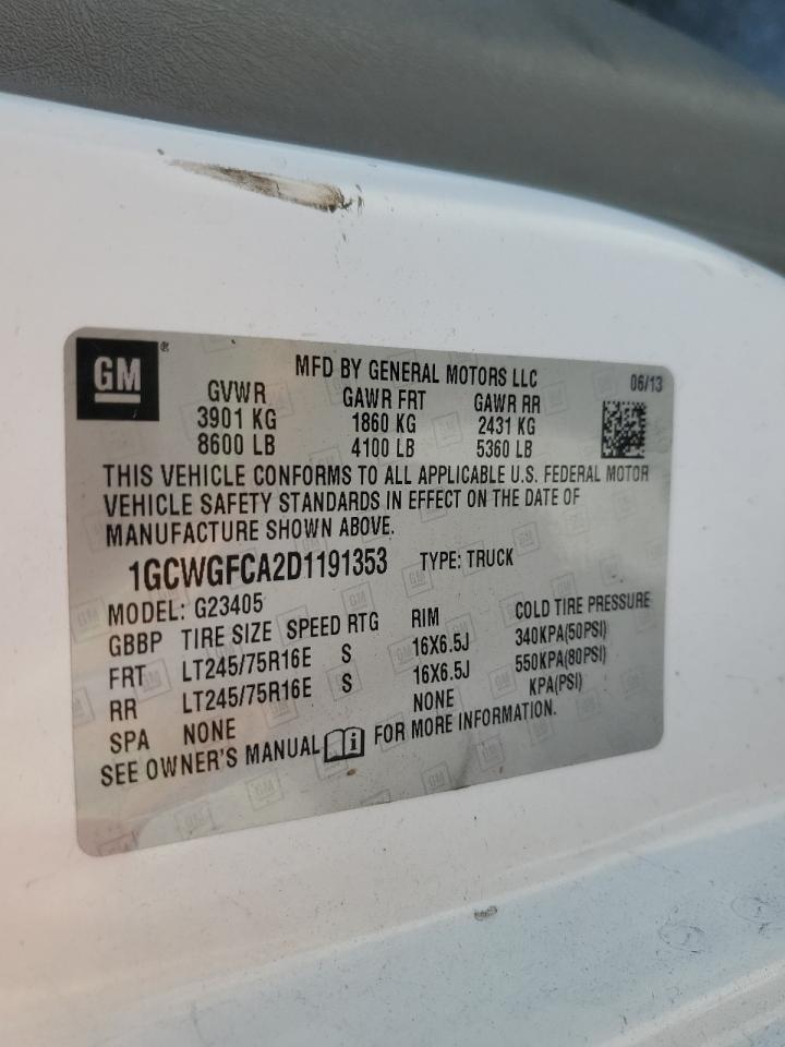 2013 Chev Express G2500