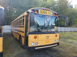 Salvage trucks for sale at Arlington, WA auction: 2009 Thomas SAF-T-LINER HDX-School Bus