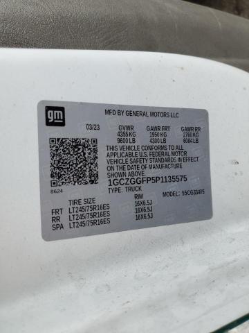 2023 Chevrolet Express G3500