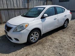Nissan Versa salvage cars for sale: 2014 Nissan Versa S