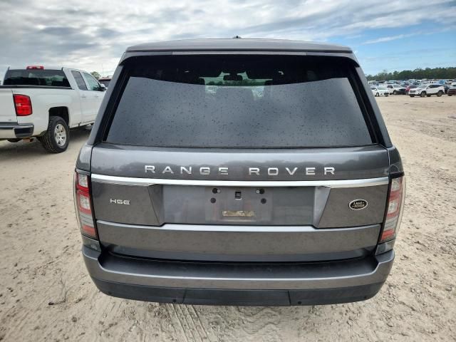 2015 Land Rover Range Rover HSE
