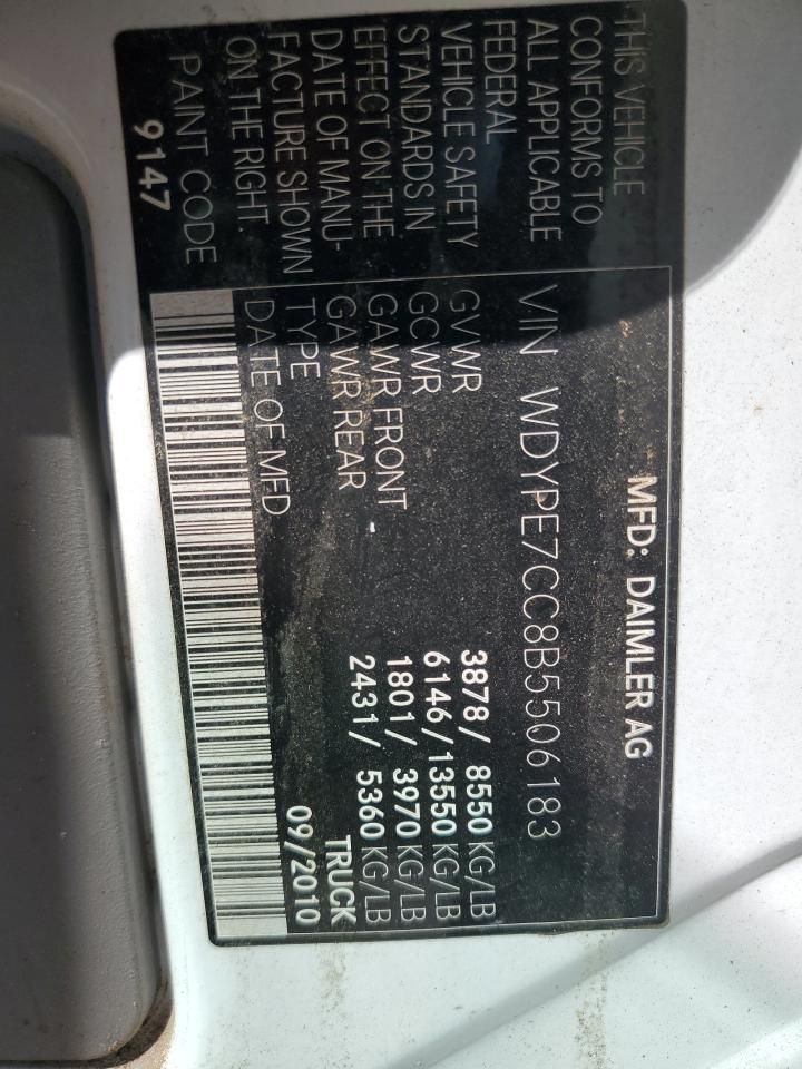 2011 Freightliner Sprinter 2500