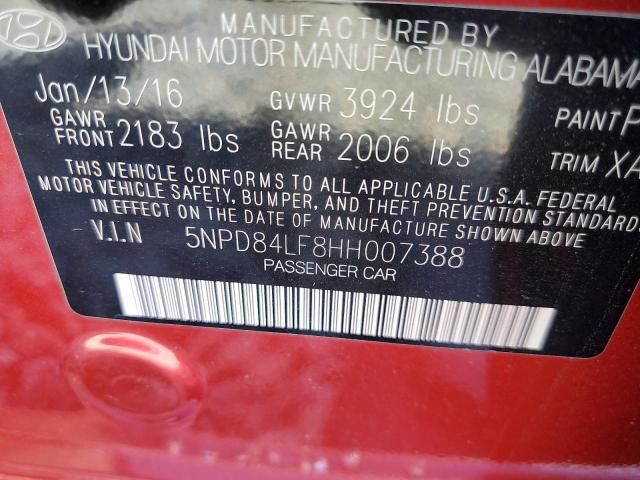 2017 Hyundai Elantra se