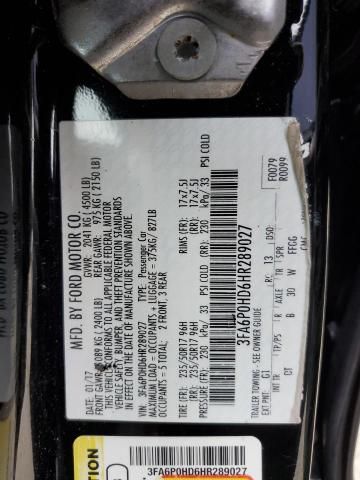 2017 Ford Fusion SE