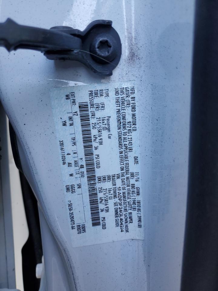 2016 Ford Focus se