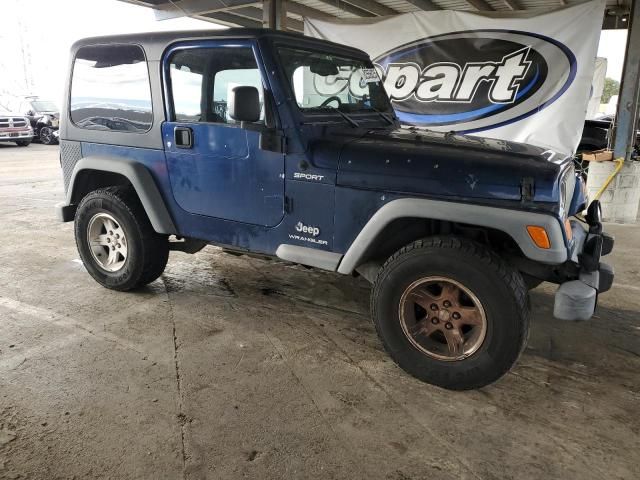 2004 Jeep Wrangler / TJ Sport