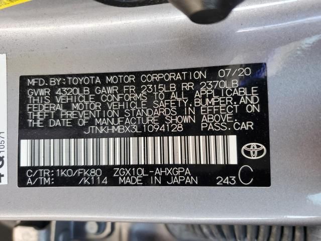 2020 Toyota C-HR XLE
