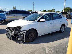 Nissan Vehiculos salvage en venta: 2019 Nissan Sentra S