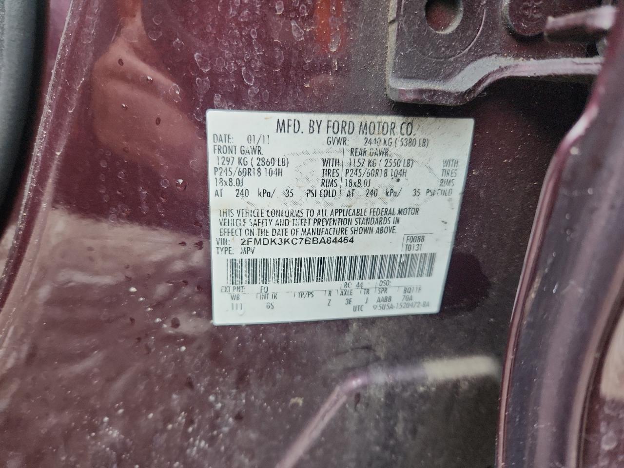 2011 Ford Edge Limited