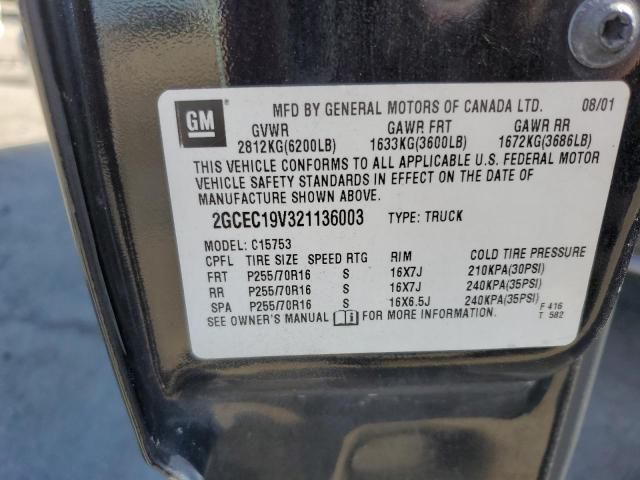 2002 Chevrolet Silverado C1500