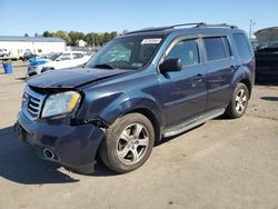 Honda Pilot salvage cars for sale: 2012 Honda Pilot EXL
