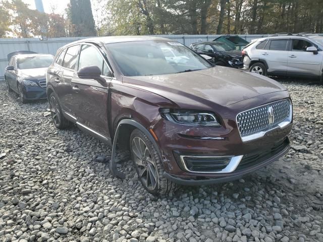 2019 Lincoln Nautilus Reserve