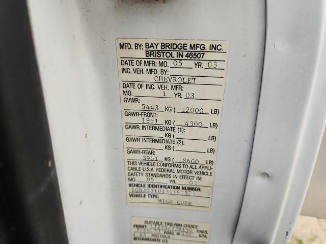 2003 Chevrolet Express G3500