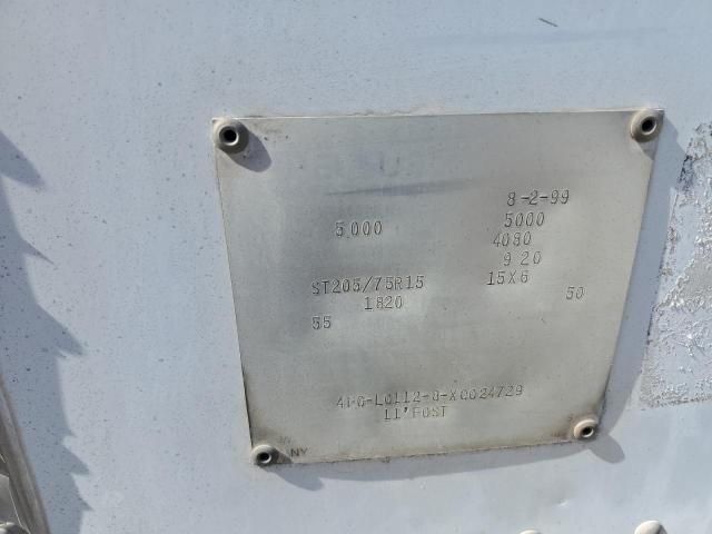 1999 Featherlite Mfg Inc 1999 Featherlite Fiber Optic Splicing Trailer