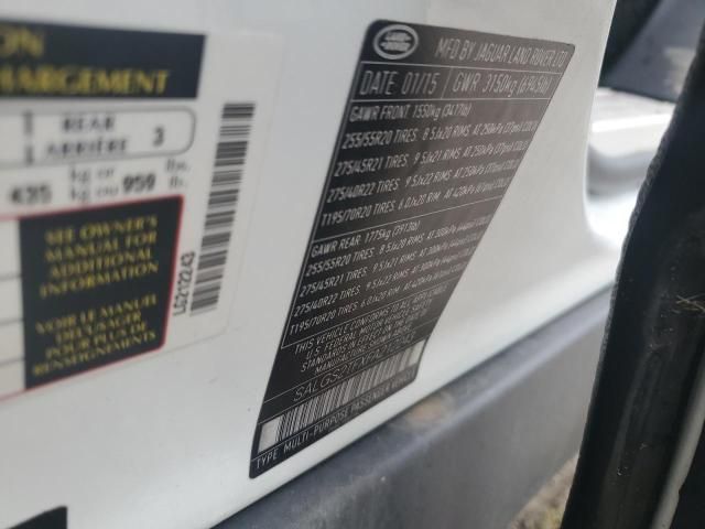2015 Land Rover Range Rover Supercharged
