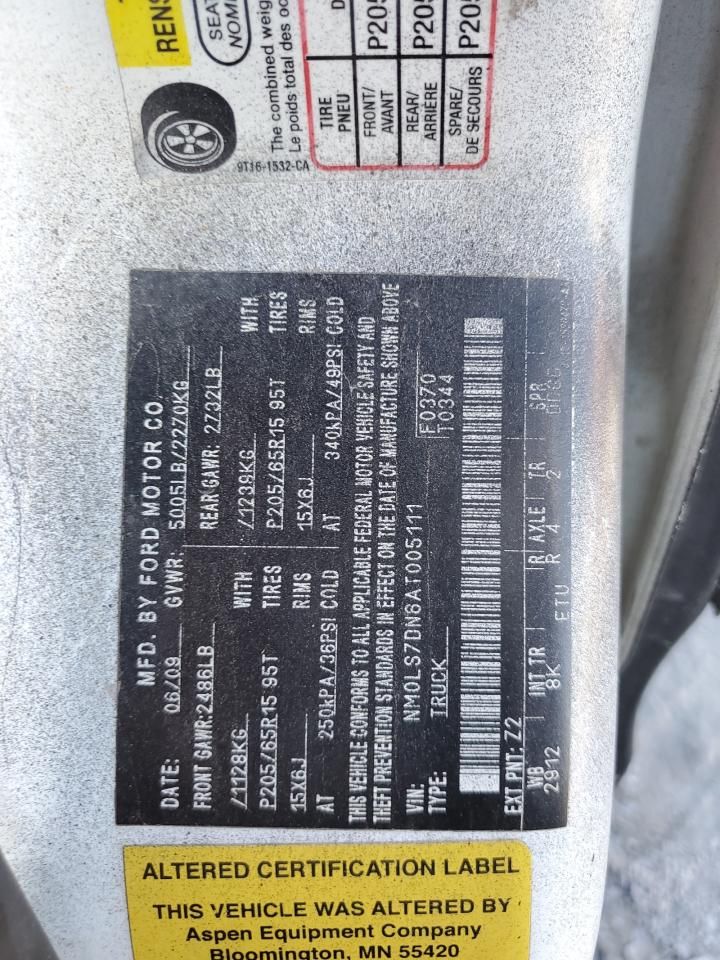 2010 Ford Transit Connect XLT