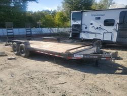 Salvage trucks for sale at Seaford, DE auction: 2025 Bwise Bumperpull Equipment