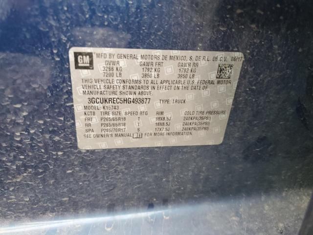 2017 Chevrolet Silverado K1500 LT