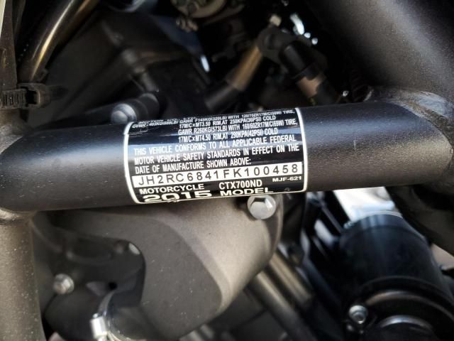 2015 Honda CTX700 ND