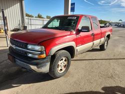 Chevrolet salvage cars for sale: 2002 Chevrolet Silverado K1500