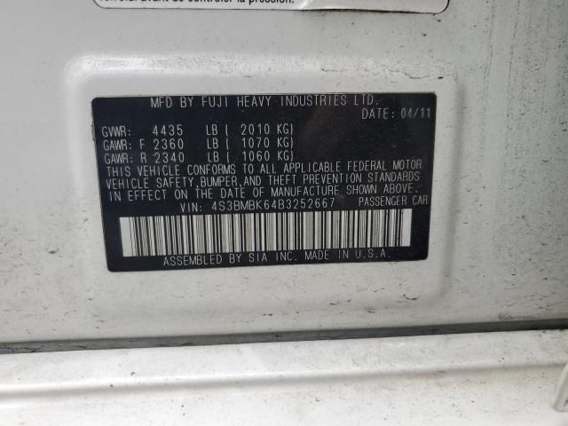 2011 Subaru Legacy 2.5I Limited