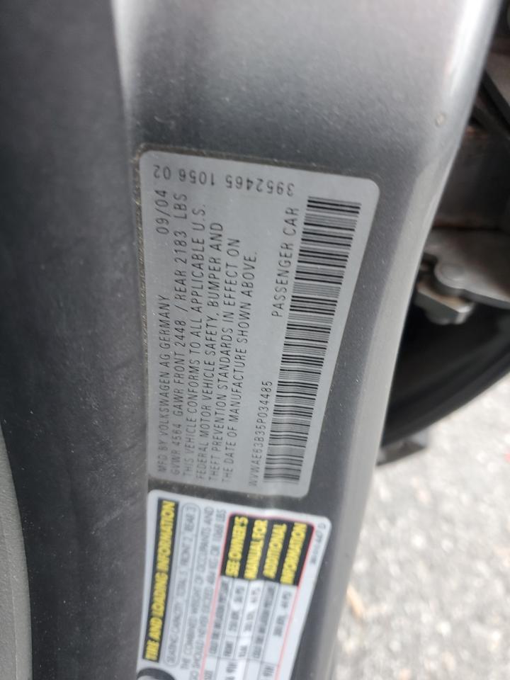 2005 Volkswagen Passat gls tdi
