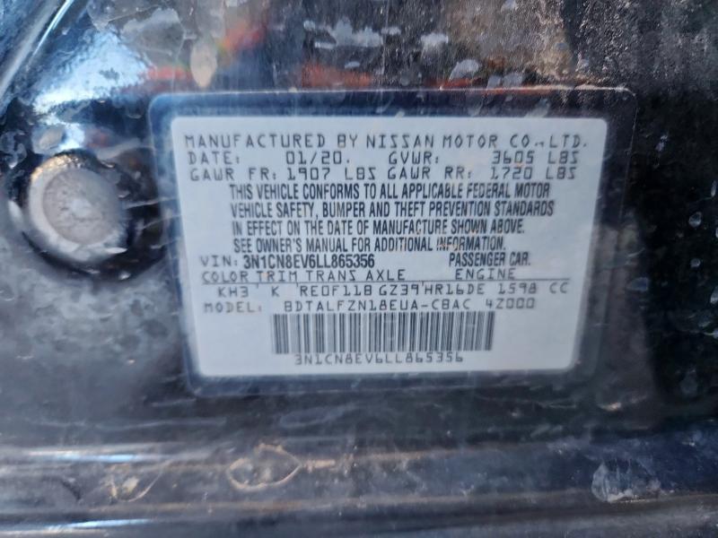 2020 Nissan Versa sv