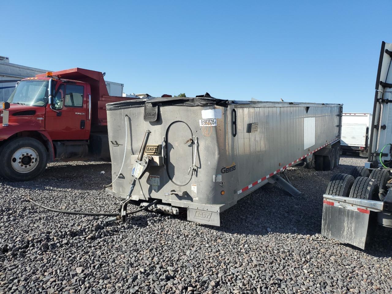 2019 East Manufacturing END Dump Trailer