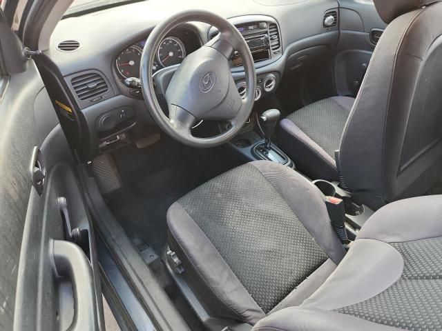2010 Hyundai Accent Blue